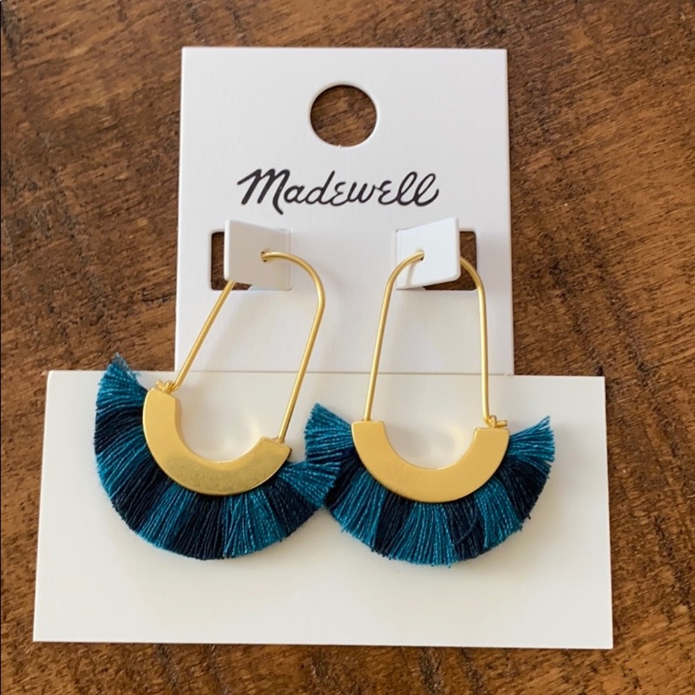 Madewell Arc Wire Fringe Earrings - Picture 5 of 5